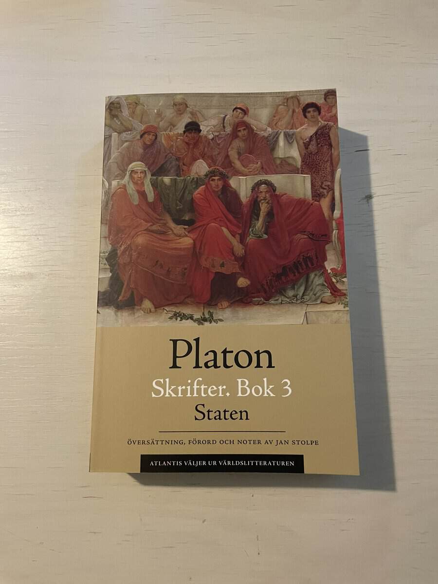 Platon : Platon Skrifter Bok 3 - Staten