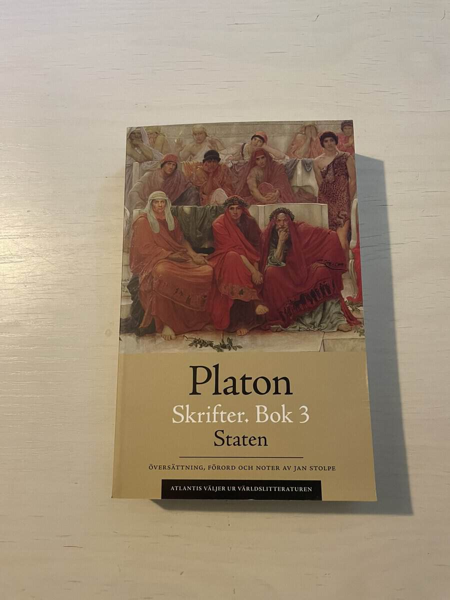Platon : Platon Skrifter Bok 3 - Staten