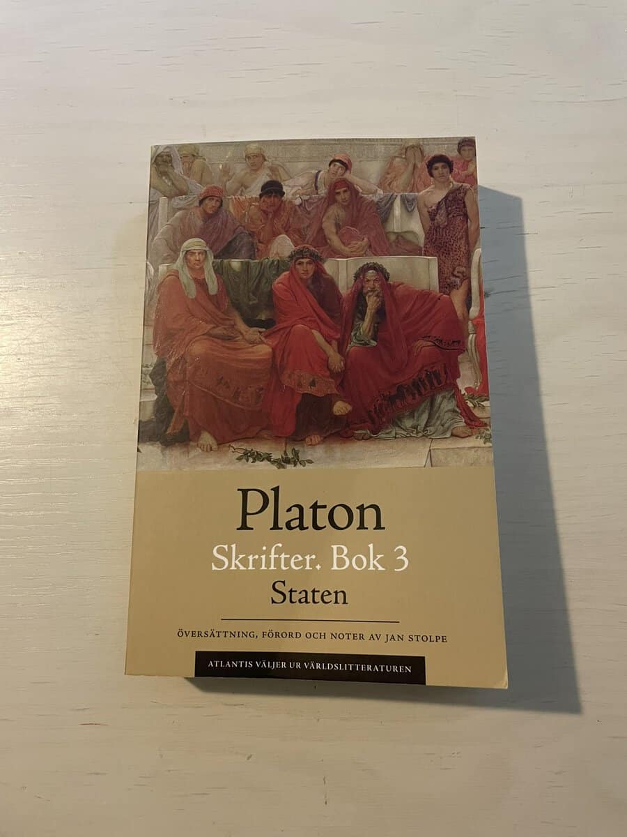 Platon : Platon Skrifter Bok 3 - Staten