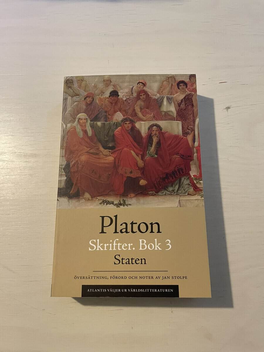 Platon : Platon Skrifter Bok 3 - Staten