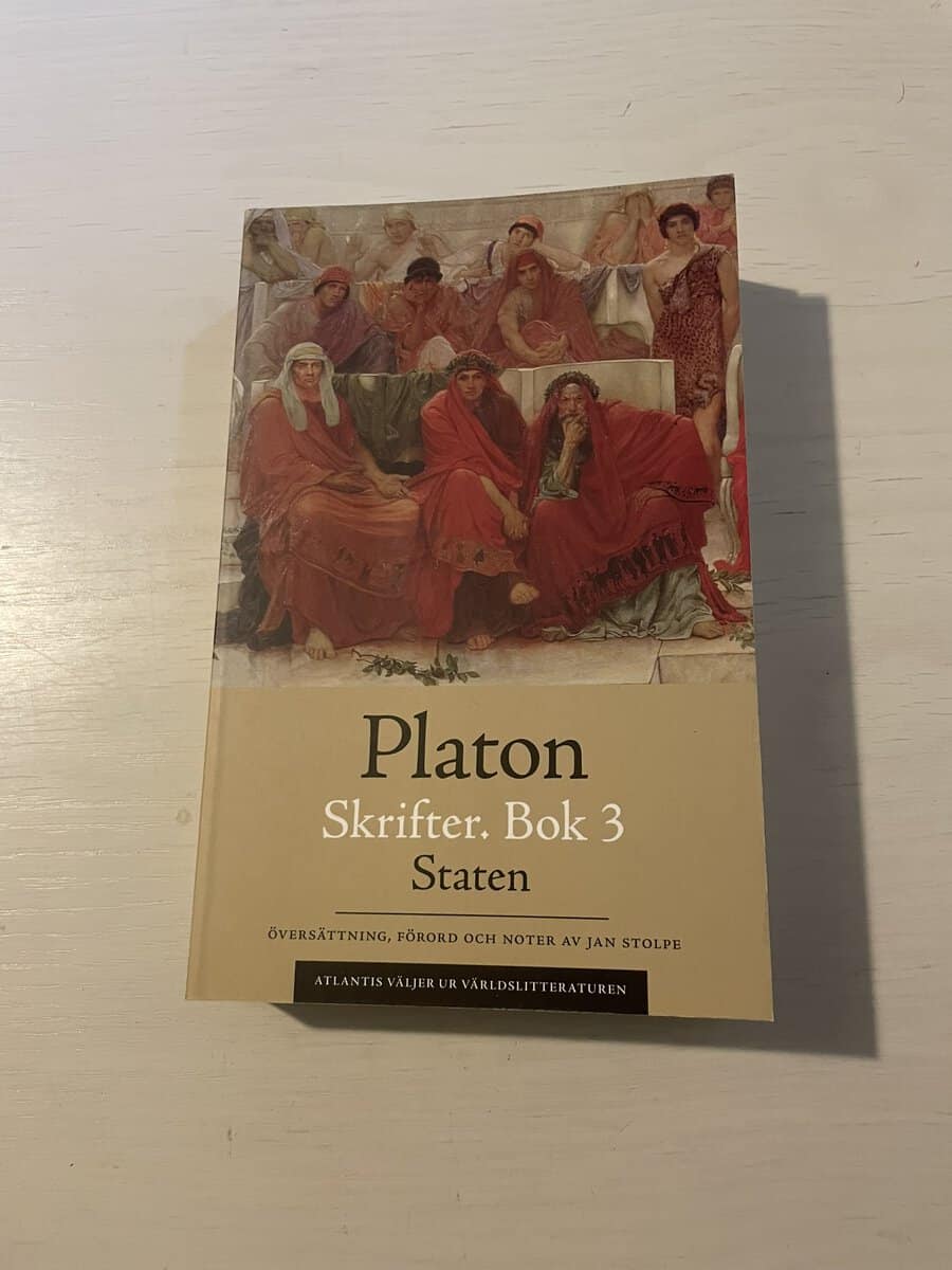 Platon : Platon Skrifter Bok 3 - Staten