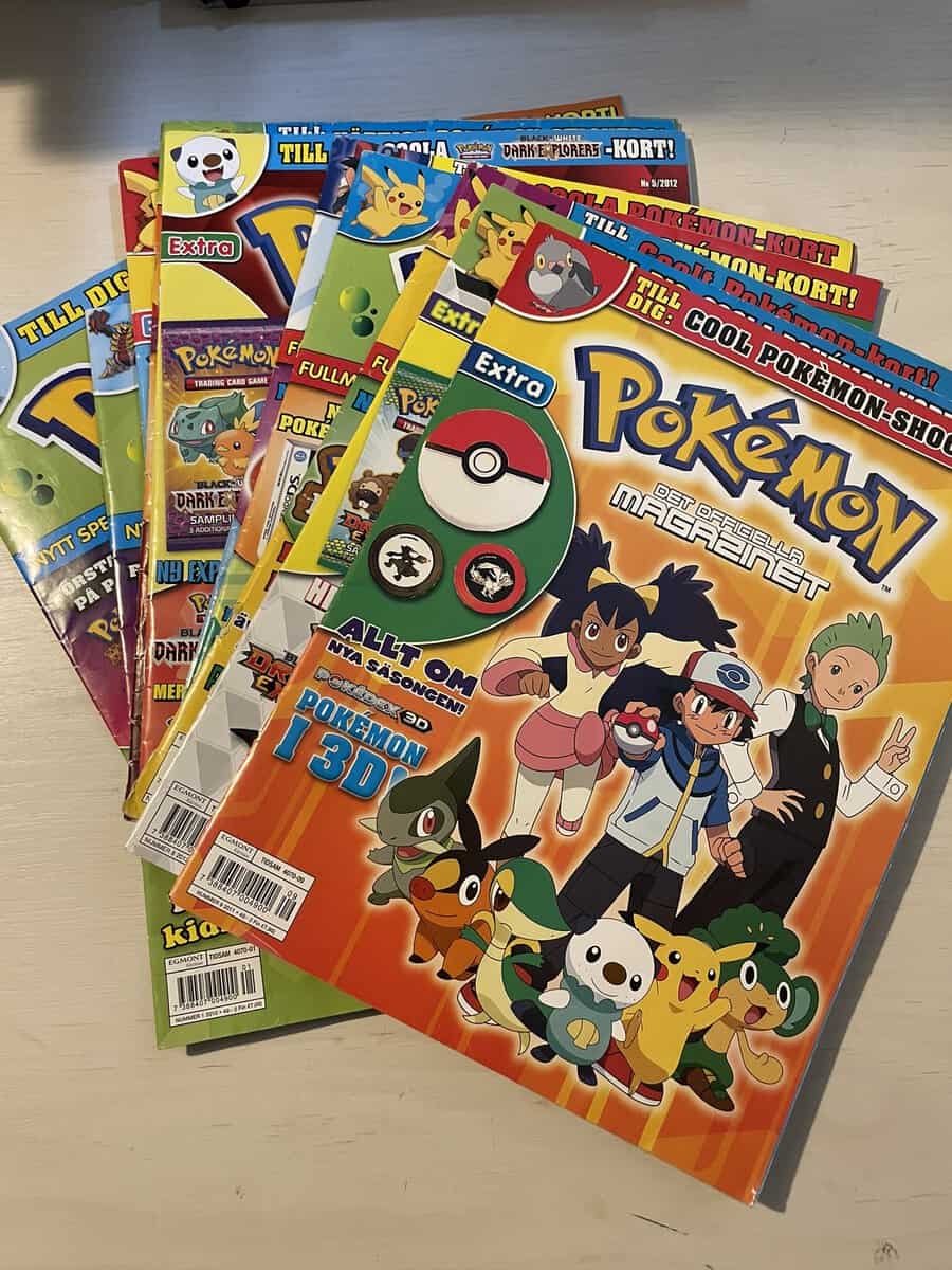 Pokémon - det officiella magasinet - 10st nummer 2008-2016