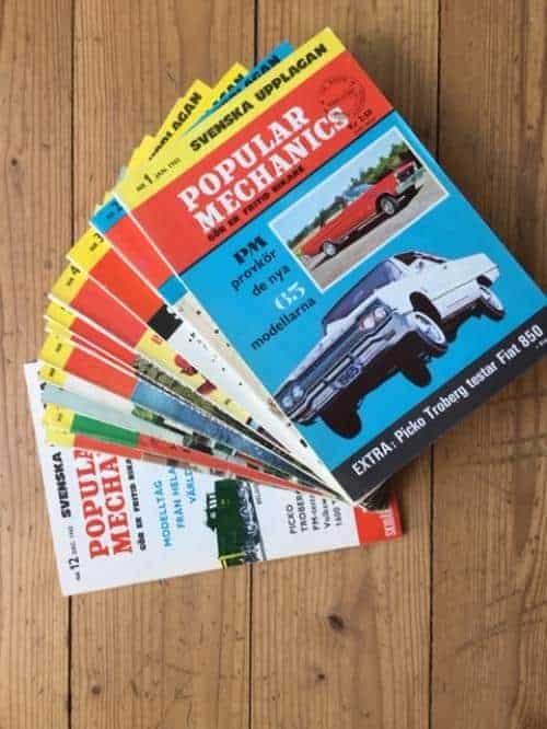 Populär Mekanik Popular Mechanics 1965 (hela årgången 12 nr)
