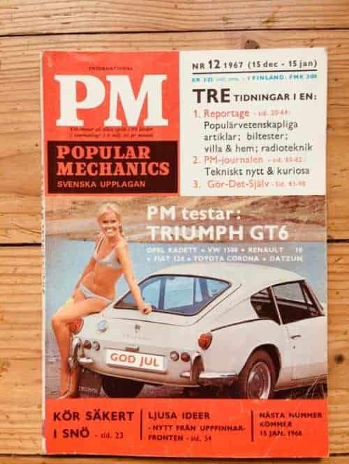 Populär Mekanik Popular Mechanics nr 12 1967