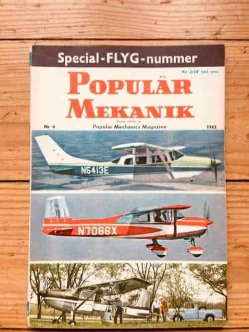 Populär Mekanik Popular Mechanics nr 6 1962