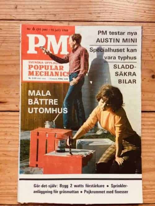 Populär Mekanik Popular Mechanics nr 6 1968
