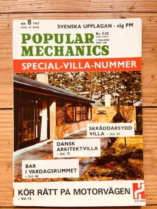 Populär Mekanik Popular Mechanics nr 8 1967
