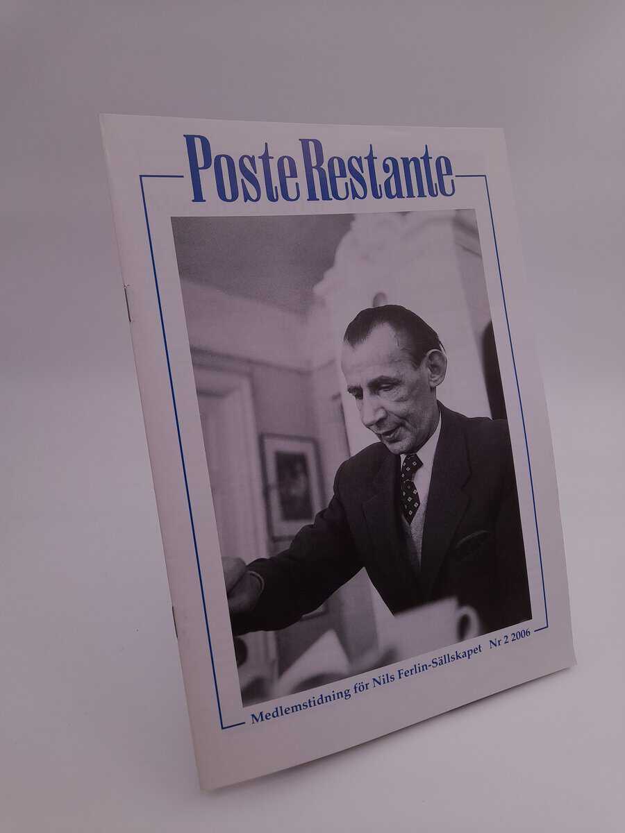 Poste Restante : 2006/2
