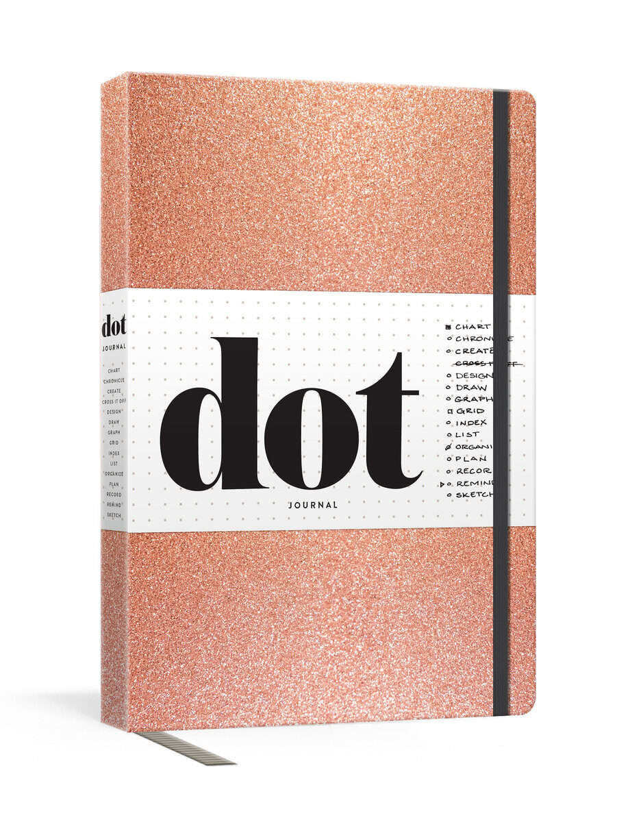 Potter Gift : Dot Journal (Rose Gold)
