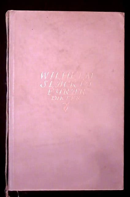 PRINS WILHELM. BERNADOTTE : Släckta fyrar Dikter