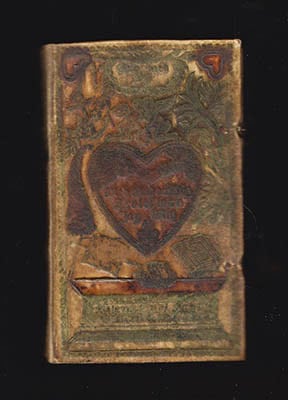 Psalmboken 1819 : Den Swenska Psalm-Boken. Af Konungen Gillad och Stadfästad År 1819 (fästmansband - brudgåva)