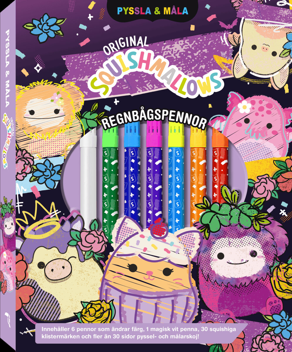 Pyssla och måla Squishmallows (lila)