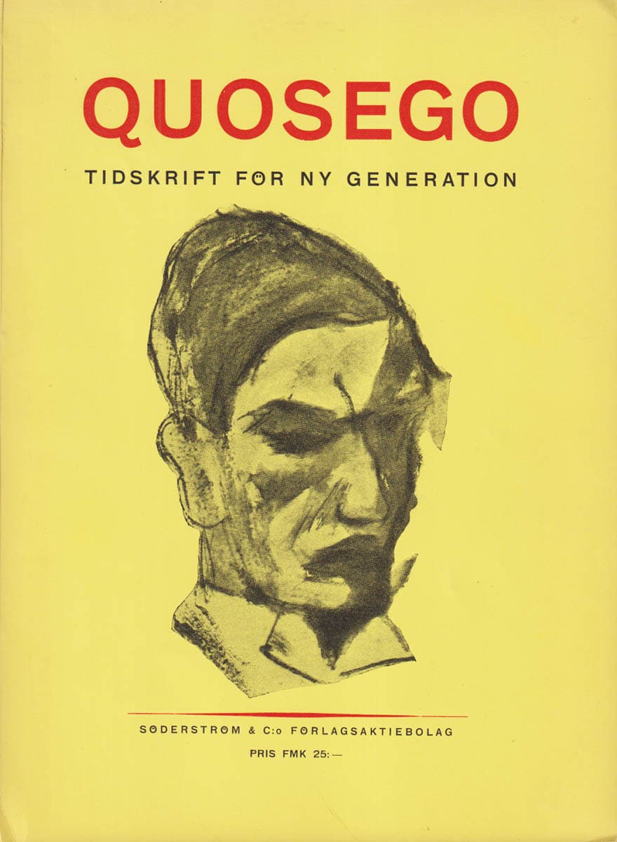 Quosego. Tidskrift för ny generation. Nr [1],2-4 (allt som utkom)