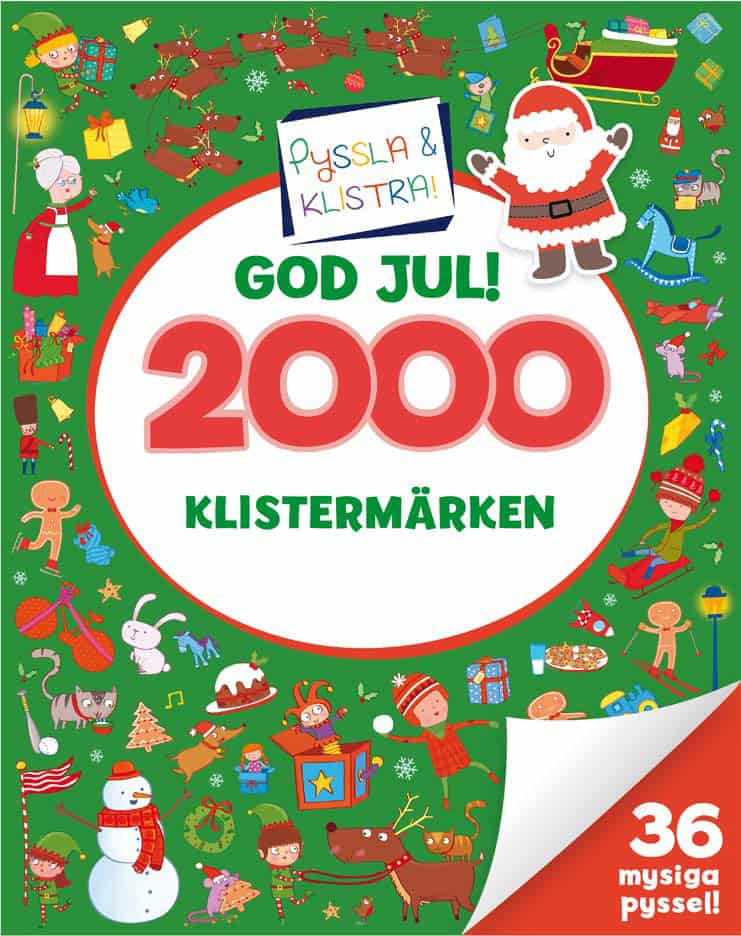 Rachel Gipetti : 2000 klistermärken. God jul!