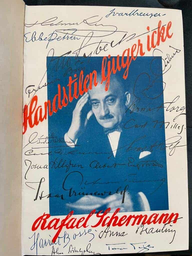 Rafael Schermann : Handstilen ljuger icke