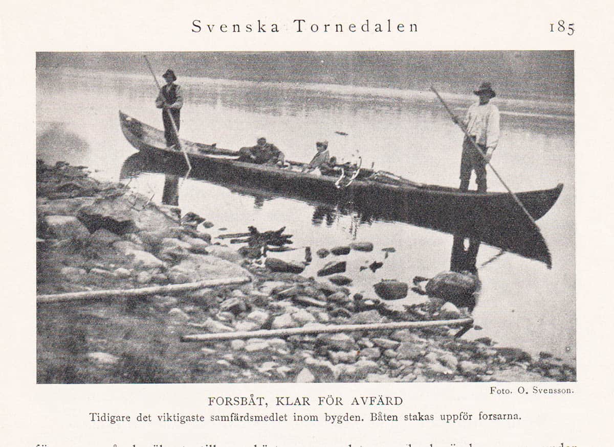 Ragnar Sahlström : Svenska Tornedalen. Sveriges finskspråkliga gränsbygd. Natur, bebyggelse och näringsliv