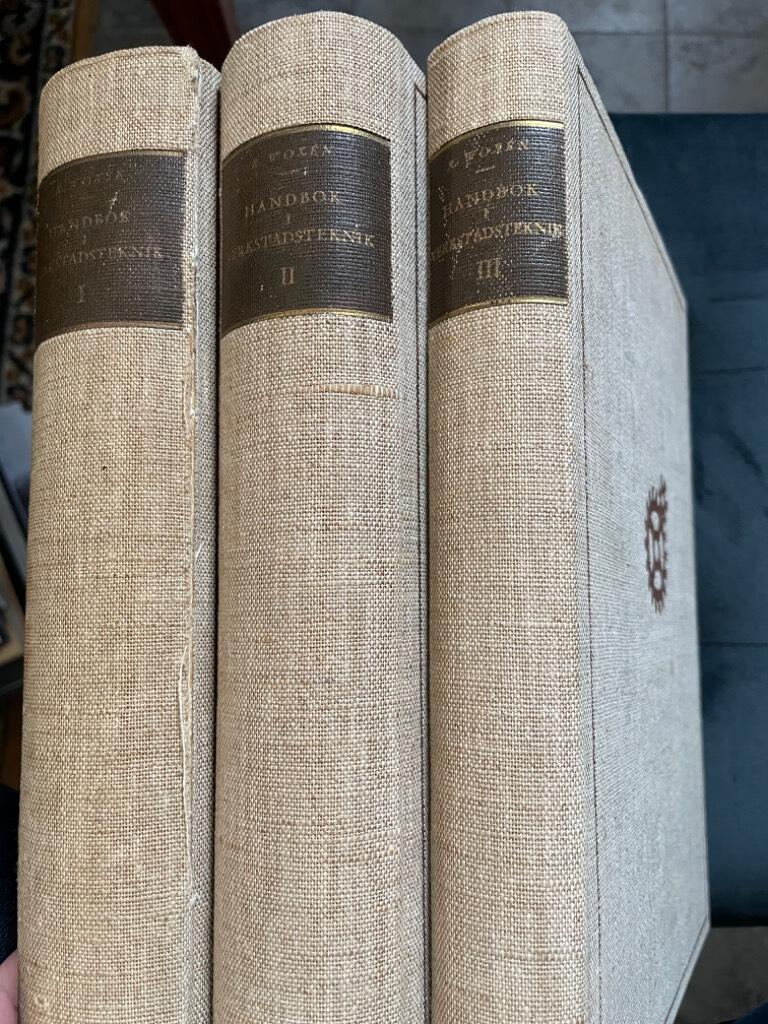 Ragnar Woxèn, H. Hallendorff, O. Svahn : Handbok i verkstadsteknik I-III