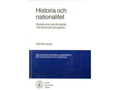 Ralf Rönnquist : Historia och nationalitet