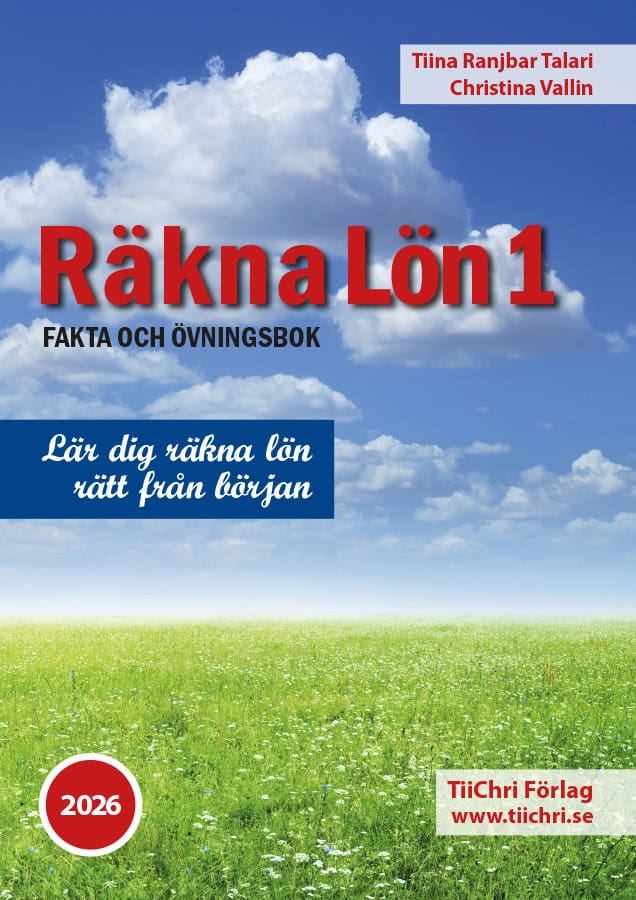Ranjbar Talari, Tiina ; Vallin, Christina : Räkna Lön 1 - 2026 (bok + digital produkt)