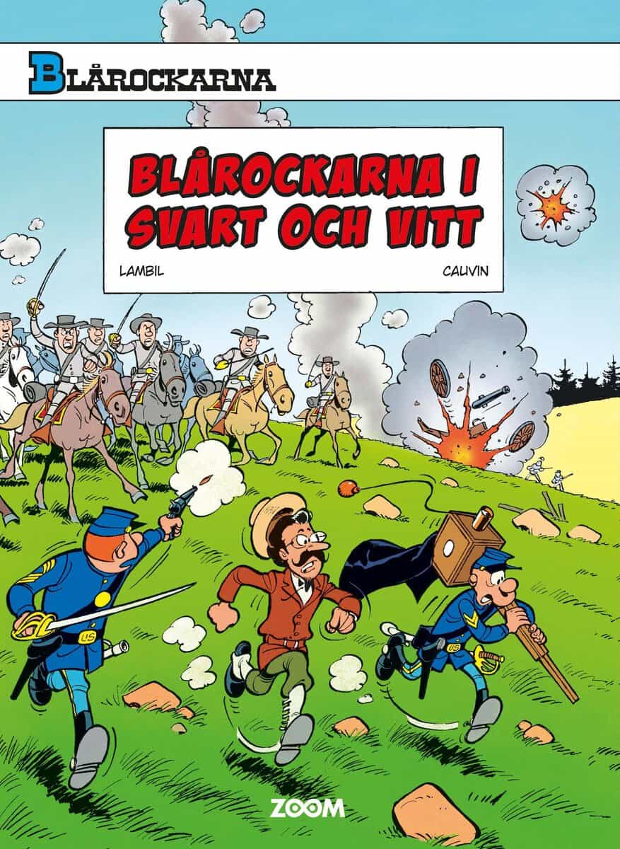 Raoul Cauvin : Blårockarna i svart och vitt