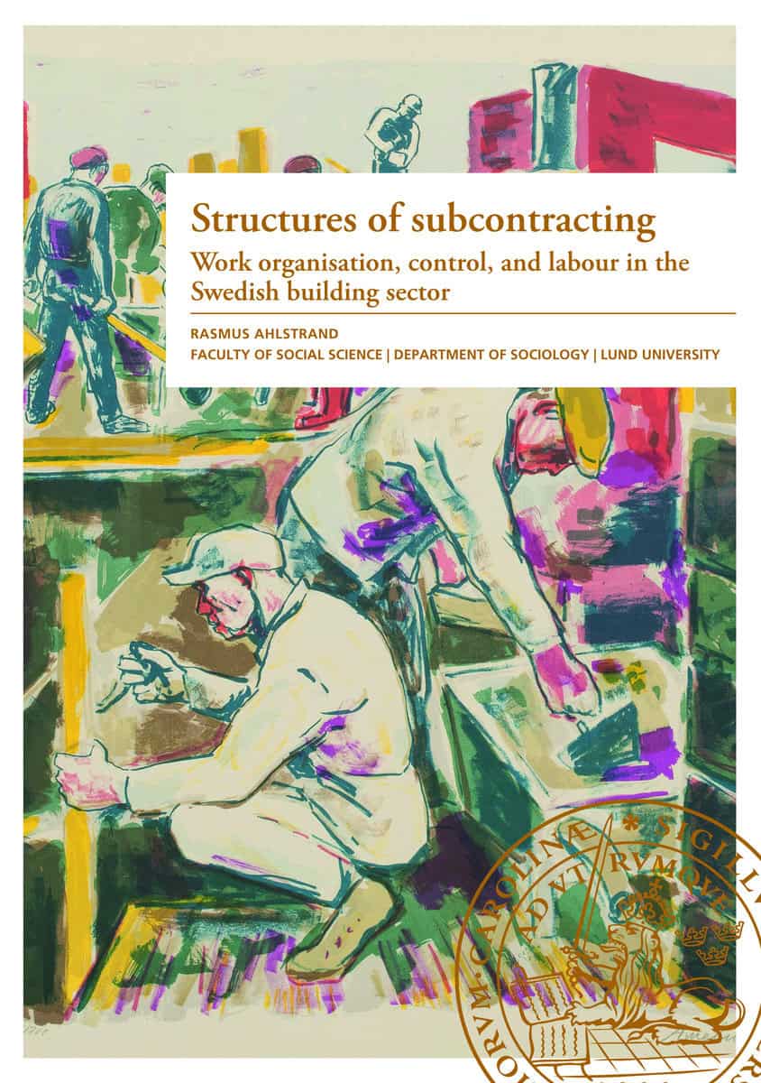 Rasmus Ahlstrand : Structures of subcontracting