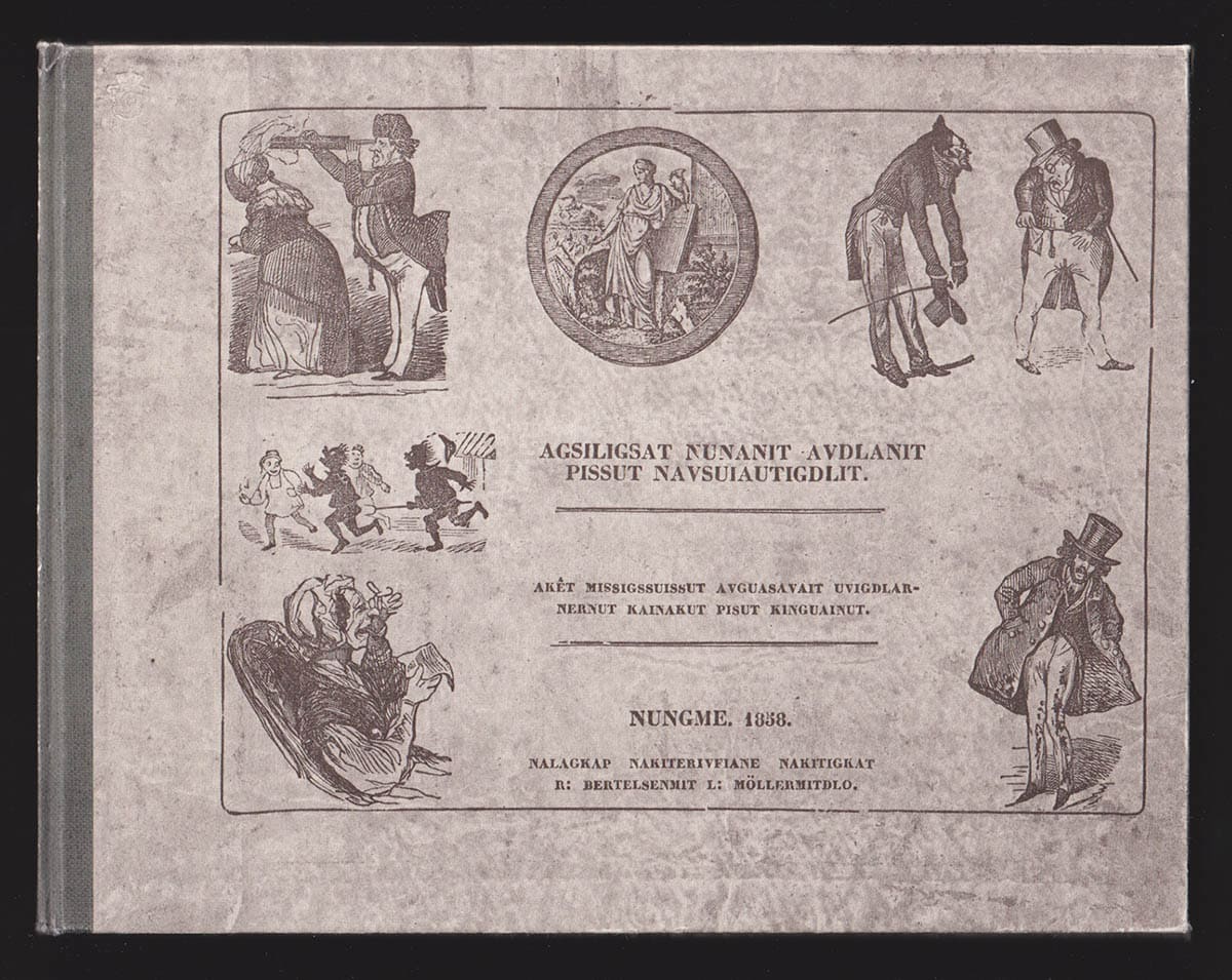 Rasmus Bertelsen : Agsiligsat Nunanit Avdlanit Pissut Navsuiautigdlit. Billeder fra andre lande med forklaringer