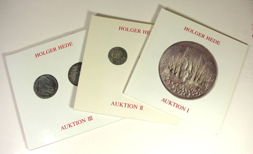 Rasmussen-Ahlström : Holger Hede - Auktion I-III [Danske mønter og medailler]