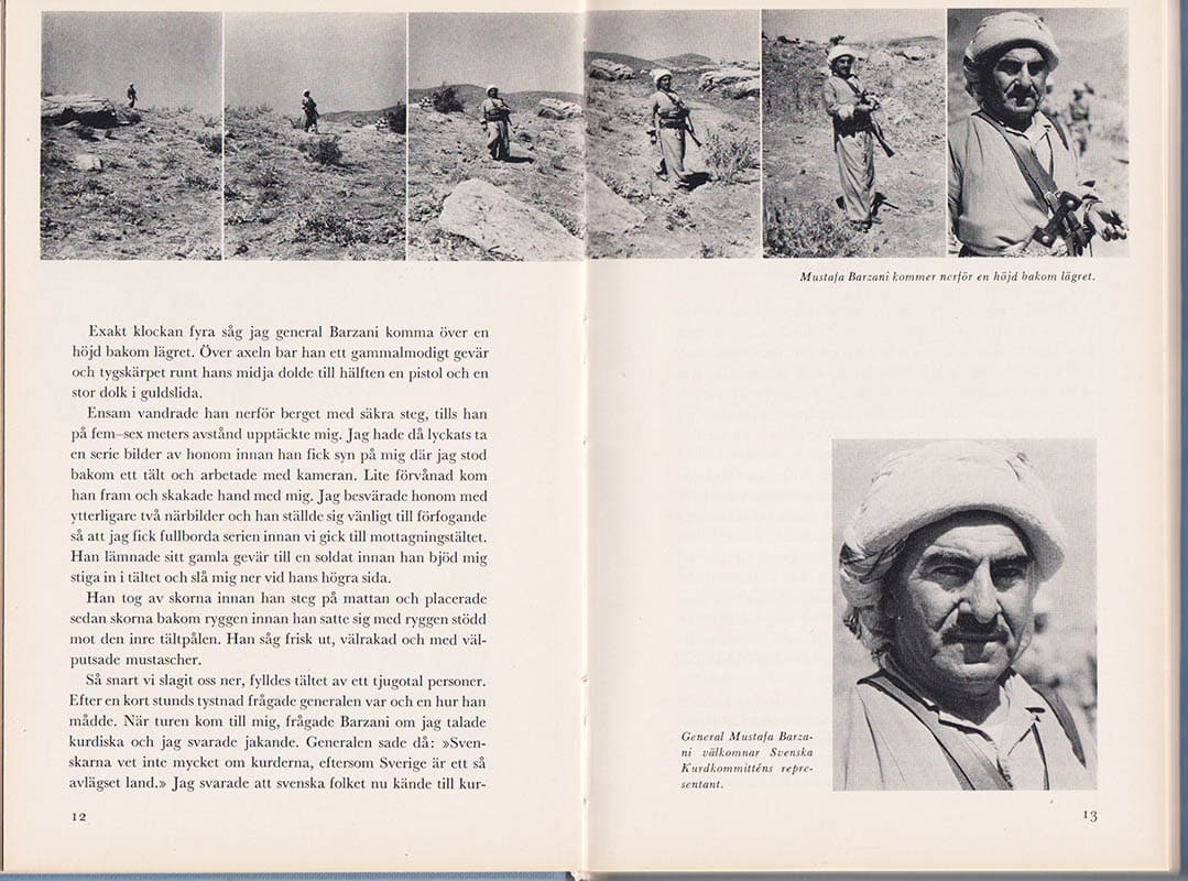 Rastgeldi, Selahaddin ; Tandberg, Olof G. (1932-2024) : Det glömda kriget. Rapport från irakiska Kurdistan