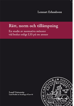 Rätt, norm och tillämpning