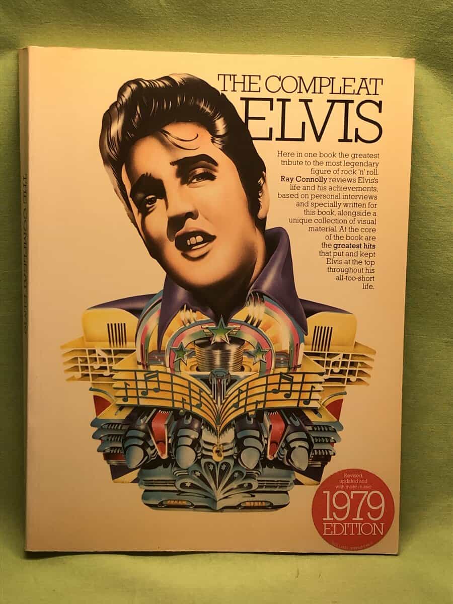 Ray Connolly : The complete Elvis (75 låtar med ackord, text , noter)