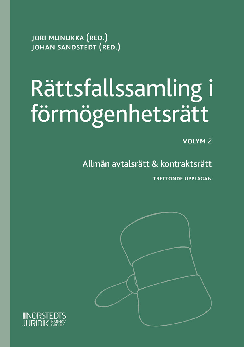 ,  ; ,  [red.] : Rättsfallssamling i förmögenhetsrätt Volym 2