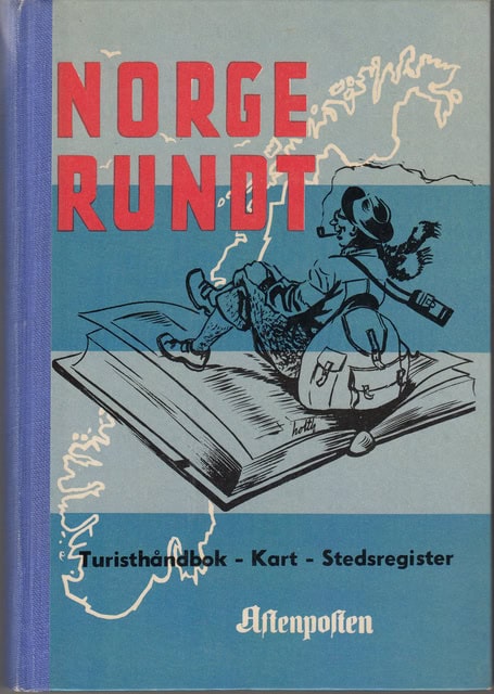 , Redaktion: Fremming, Dag : Norge rundt Turisthåndbok - Kart - Stedsregister