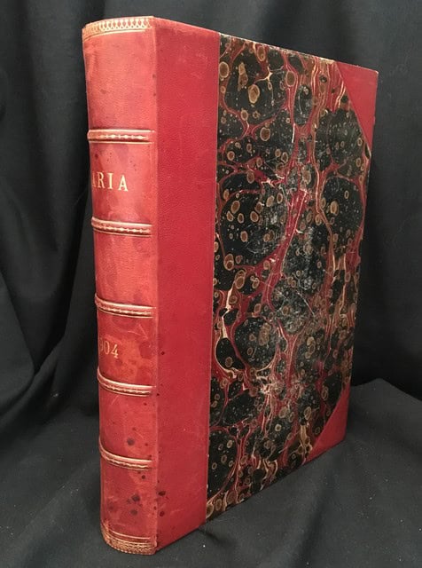 , Redaktion: NYSTRÖM, TORVALD  ;  BERGER, HENNING. : Varia Illustrerad månadsskrift Sjunde årgången 1904