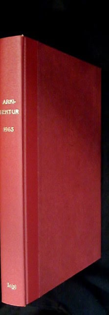 , Redaktion: Olsson, Per-Olof : Arkitektur 65 årgången
