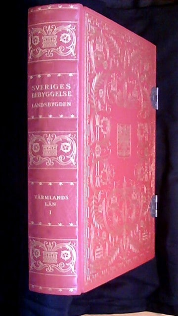 Redaktion: Professor Sigurd Erixon : Sveriges bebyggelse Värmlands län del I, Statistisk-Topografisk Uppslagsbok