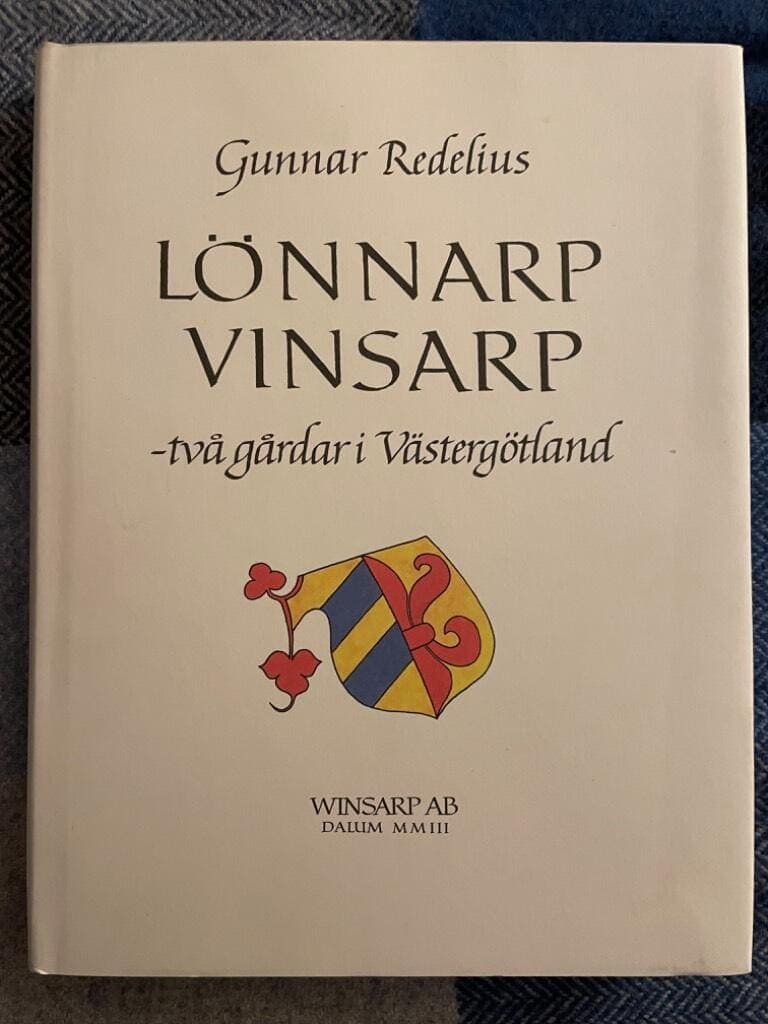 Redelius, Gunnar ; Västergötlands fornminnesförening : Lönnarp, Vinsarp