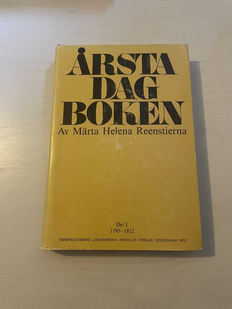 Reenstierna Märta Helena : Årstadagboken del I (1) 1793-1812