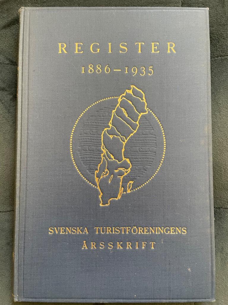 Register till Svenska Turistförenings årsskrift 1886-1935.