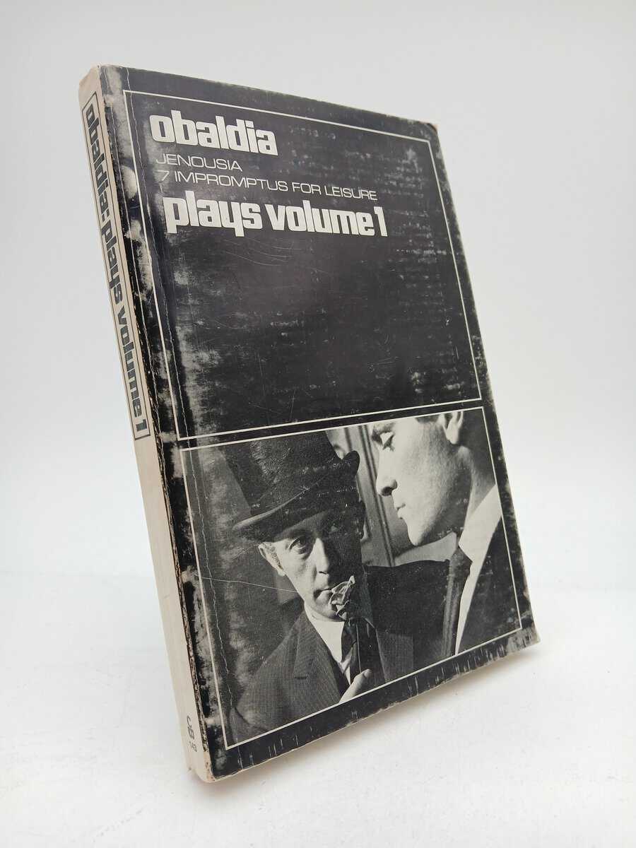 René de Obaldia : Plays Volume 1
