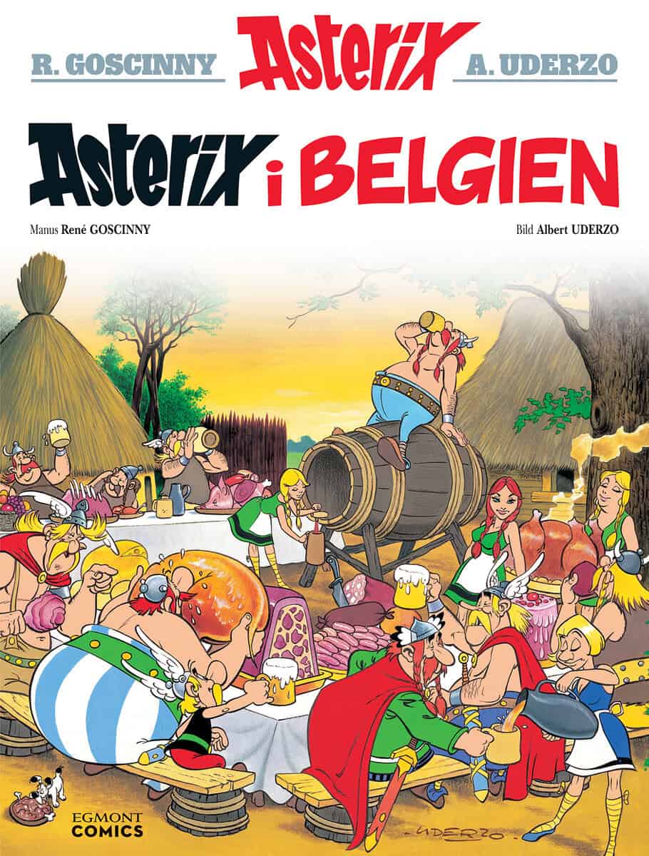 René Goscinny : Asterix i Belgien