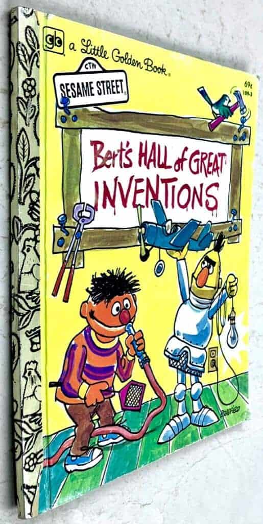 Revena Dwight ; Roger Bradfield : Bert's Hall of Great Inventions - Sesame Street [engelsk text]