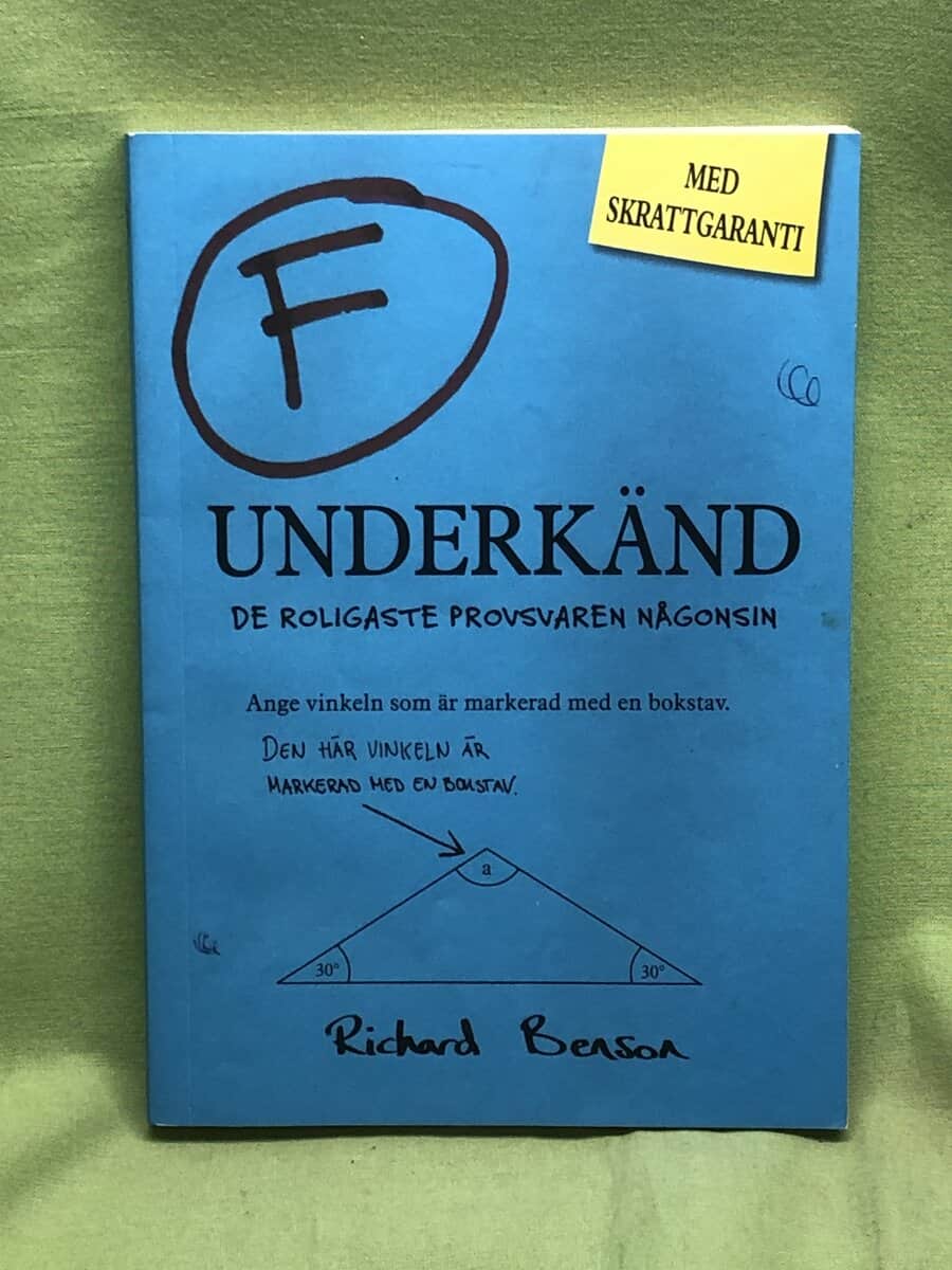Richard Benson : F - underkänd