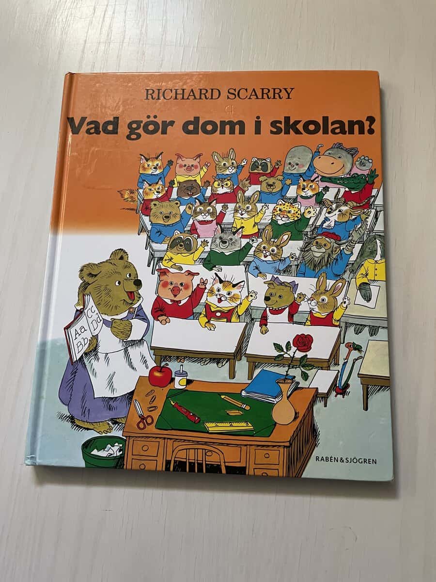 Richard Scarry : Vad gör dom i skolan?