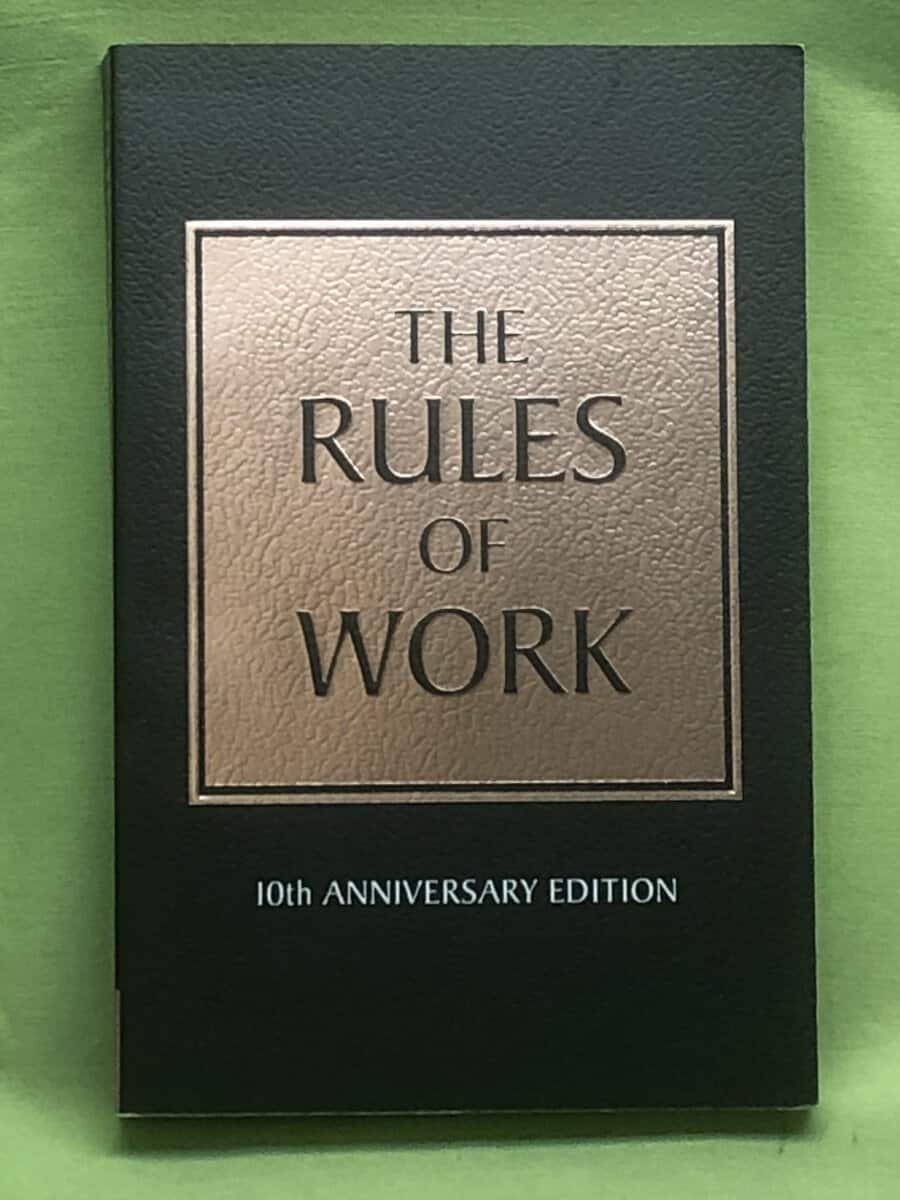 Richard Templar : Rules of Work