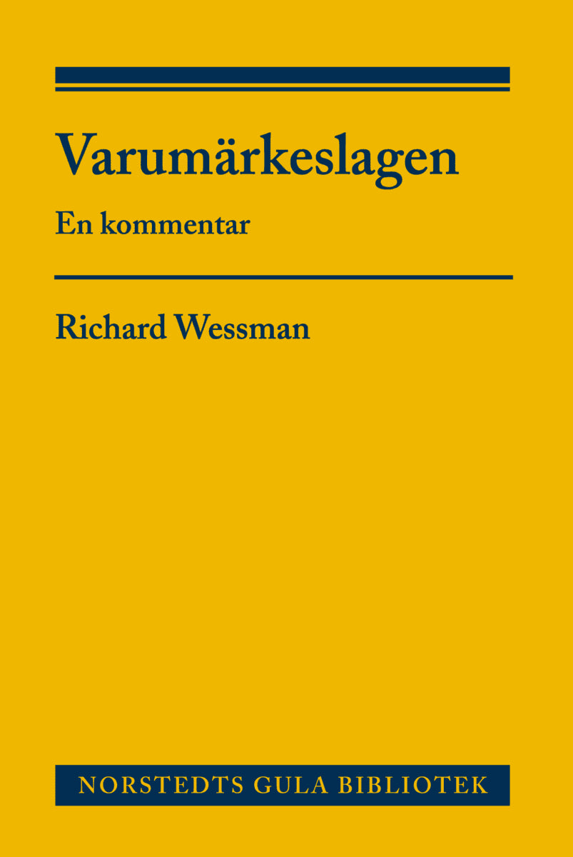 Richard Wessman : Varumärkeslagen