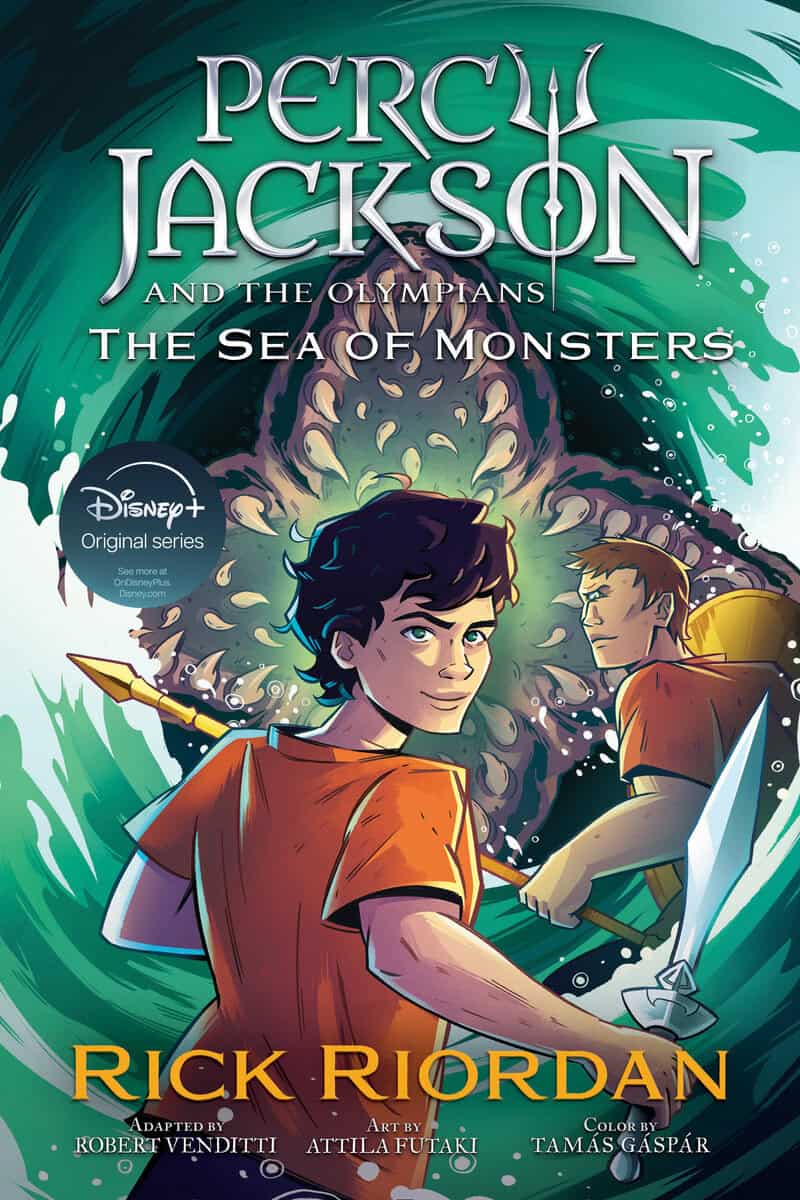 Rick Riordan : Percy Jackson and the Olympians The Sea of Monsters The Graphic Novel (paperback)