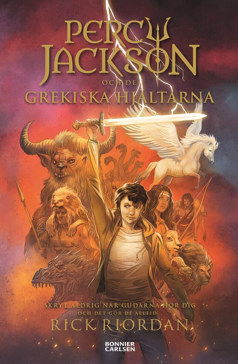 Rick Riordan : Percy Jackson och de grekiska hjältarna