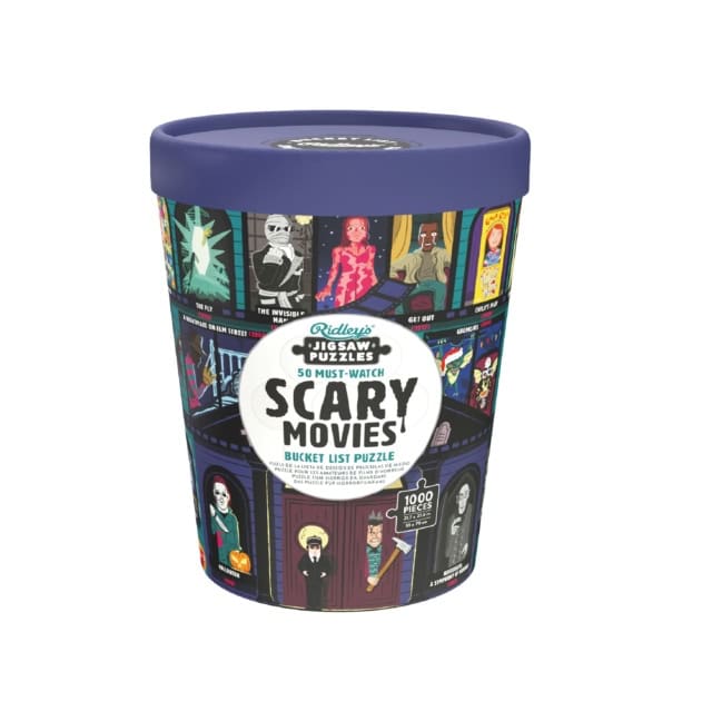 Ridley's Games : 50 Must-Watch Scary Movies Bucket List 1000-piece Puzzle