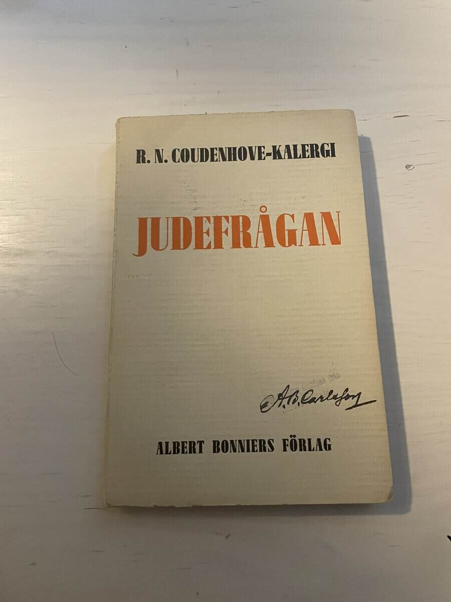R.N. Coudenhove-Kalergi : Judefrågan