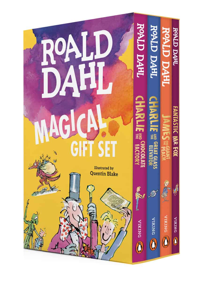 Roald Dahl : Roald Dahl Magical Gift Boxed Set (4 Books)